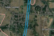 Đường sẽ mở ở phường Tân Dân, TP Chí Linh, tỉnh Hải Dương