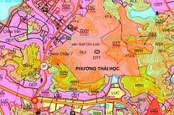 Bản đồ quy hoạch sử dụng đất phường Thái Học, TP Chí Linh, tỉnh Hải Dương đến năm 2030
