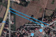 Đường sẽ mở ở phường Thái Học, TP Chí Linh, tỉnh Hải Dương