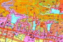 Bản đồ quy hoạch sử dụng đất phường Văn An, TP Chí Linh, tỉnh Hải Dương đến năm 2030