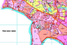Bản đồ quy hoạch sử dụng đất xã Tiên Sơn, thị xã Việt Yên, Bắc Giang