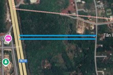 Đường sẽ mở ở phường Hưng Chiến, thị xã Bình Long, tỉnh Bình Phước