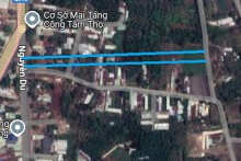 Đường sẽ mở ở phường Phú Thịnh, thị xã Bình Long, tỉnh Bình Phước