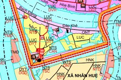 Bản đồ quy hoạch sử dụng đất xã Nhân Huệ, TP Chí Linh, tỉnh Hải Dương đến năm 2030