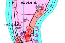 Bản đồ quy hoạch giao thông xã Vân Hà, thị xã Việt Yên, Bắc Giang