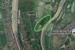Đất có quy hoạch ở xã Vân Hà, thị xã Việt Yên, Bắc Giang