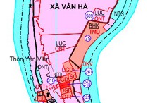 Bản đồ quy hoạch sử dụng đất xã Vân Hà, thị xã Việt Yên, Bắc Giang