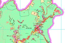 Bản đồ quy hoạch giao thông xã Hữu Sản, huyện Sơn Động, Bắc Giang đến năm 2030