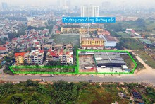 Cận cảnh khu đất gần 10.000 m2 sát công viên Ngọc Thụy sắp làm hạ tầng để đấu giá
