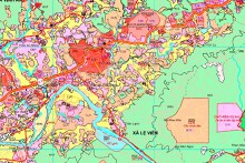 Bản đồ quy hoạch sử dụng đất xã Lệ Viễn, huyện Sơn Động, Bắc Giang đến năm 2030