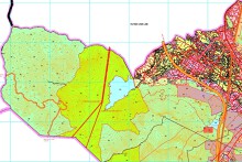 Bản đồ quy hoạch sử dụng đất xã Cam Phước Đông, TP Cam Ranh, tỉnh Khánh Hòa đến năm 2030