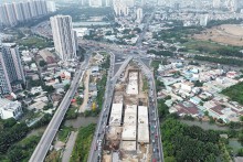 Thi công xuyên Tết trên các công trình trọng điểm TP HCM