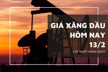 Giá xăng dầu hôm nay 13/2: Biến động tương đối nhẹ