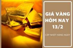 Giá vàng hôm nay 13/2: Tăng nhẹ trước dữ liệu lạm phát