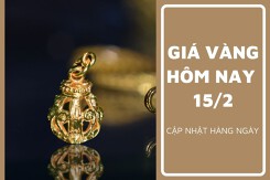 Giá vàng hôm nay 15/2: Vàng SJC duy trì ổn định, bán ra quanh mốc 78,9 triệu đồng/lượng