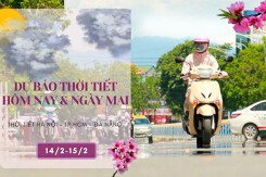 Dự báo thời tiết hôm nay và ngày mai 15/2: Hà Nội sương mù và rét, Đà Nẵng mưa vài nơi, TP HCM tiếp diễn nắng nóng