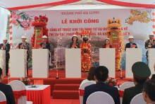 Khởi công dự án hạ tầng kỹ thuật khu tái định cư tại Quảng Ninh