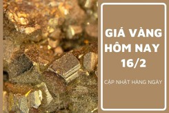 Giá vàng hôm nay 16/2: Vàng SJC tăng từ 200.000 đồng/lượng đến 750.000 đồng/lượng
