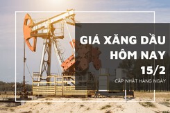 Giá xăng dầu hôm nay 15/2: Đồng loạt giảm vào đầu phiên