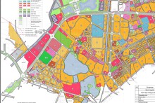 Bản đồ quy hoạch sử dụng đất phường Lộc Vượng, TP Nam Định, Nam Định