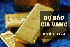 Dự báo giá vàng 17/2: Tiếp tục tăng theo thị trường thế giới?