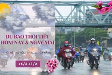Dự báo thời tiết hôm nay và ngày mai 17/2: Hà Nội trời rét, Đà Nẵng mưa về đêm, TP HCM nắng nóng lên tới 36 độ