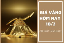 Giá vàng hôm nay 18/2: Vàng SJC điều chỉnh đến 750.000 đồng/lượng trong tuần qua