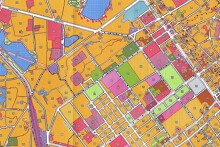 Bản đồ quy hoạch sử dụng đất phường Trần Đăng Ninh, TP Nam Định, Nam Định