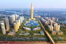 Nghiên cứu chiều cao tĩnh không tháp tài chính 108 tầng