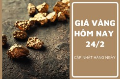 Giá vàng hôm nay 24/2: Vàng SJC bán ra quanh mốc 78,7 triệu đồng/lượng sáng cuối tuần