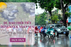 Dự báo thời tiết hôm nay và ngày mai 26/2: Hà Nội mưa rét, Đà Nẵng đêm mưa vài nơi, TP HCM nắng nóng gia tăng