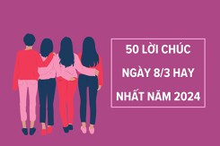 50 lời chúc ngày 8/3 hay nhất năm 2024