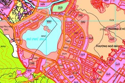 Bản đồ quy hoạch sử dụng đất phường Quang Trung, TP Quy Nhơn, tỉnh Bình Định thời kỳ 2021 - 2030