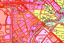 Bản đồ quy hoạch sử dụng đất phường Đập Đá, thị xã An Nhơn, tỉnh Bình Định giai đoạn 2021 - 2030