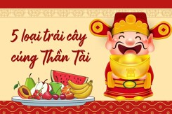Top 5 loại trái cây cúng Thần Tài thu hút tài lộc, may mắn