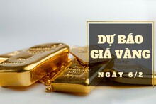 Dự báo giá vàng 6/2: Vàng SJC có thể giảm lại theo đà thế giới?