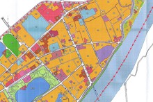 Bản đồ quy hoạch sử dụng đất phường Vị Xuyên, TP Nam Định, Nam Định