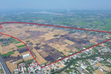 Toàn cảnh khu đất Ecopark sắp làm khu đô thị 17.000 tỷ ở Long An