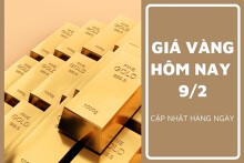Giá vàng hôm nay 9/2: Tăng cao hơn khi đồng USD mạnh