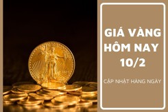 Giá vàng hôm nay 10/2: Vàng thế giới biến động nhẹ khi đồng USD mạnh hơn