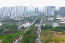 Cận cảnh đường từ hầm chui Nguyễn Văn Linh đến cao tốc Bến Lức - Long Thành sẽ được mở rộng với 4.500 tỷ đồng