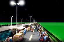 Mở điểm ẩm thực quê trên đường ruộng ở Bà Rịa - Vũng Tàu