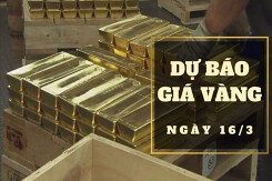Dự báo giá vàng 16/3: Tiếp tục phục hồi vào cuối tuần?