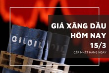 Giá xăng dầu hôm nay 15/3: Vượt mốc 85 USD/thùng