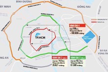 Bà Rịa - Vũng Tàu đề xuất hai phương án làm đường vành đai 4 TP HCM