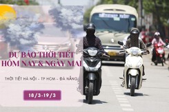 Dự báo thời tiết hôm nay và ngày mai 19/3: Hà Nội chuẩn bị đón đợt rét mới, Đà Nẵng ít mưa, TP HCM nắng nóng kéo dài