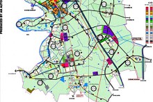 Bản đồ quy hoạch giao thông huyện Thanh Oai, Hà Nội đến năm 2030