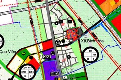 Bản đồ quy hoạch giao thông xã Bích Hòa, Thanh Oai, Hà Nội đến năm 2030