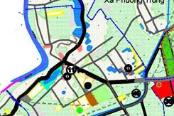 Bản đồ quy hoạch sử dụng đất xã Cao Dương, Thanh Oai, Hà Nội đến năm 2030