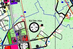 Bản đồ quy hoạch sử dụng đất xã Dân Hòa, Thanh Oai, Hà Nội đến năm 2030